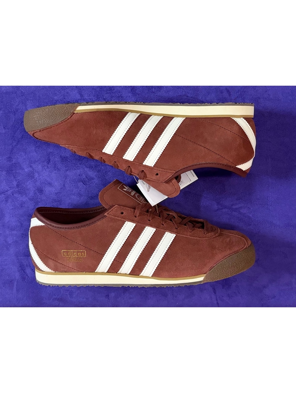 adidas Italia 70s Mens Size 11.5 Fox Brown Suede Shoes IH9087